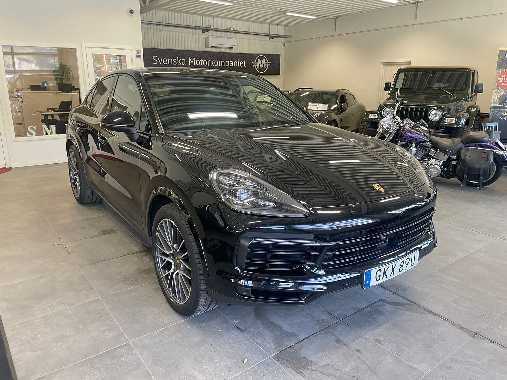 Porsche Cayenne Coupe S Panorama Bose Värmare Luftfjädring Chrono 21" 