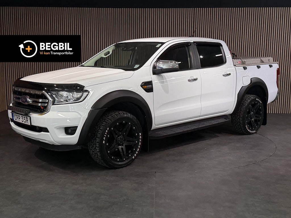 Ford ranger Dubbelhytt 2.0 4x4 / MOMS /Almeco/ Släde / Värmare