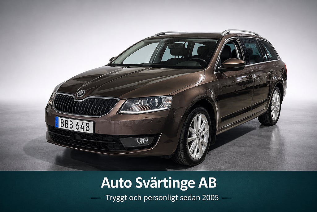Skoda Octavia 2.0 TDI 150 4x4 Elegance (Drag, Navi, P-värm, S&V-däck)