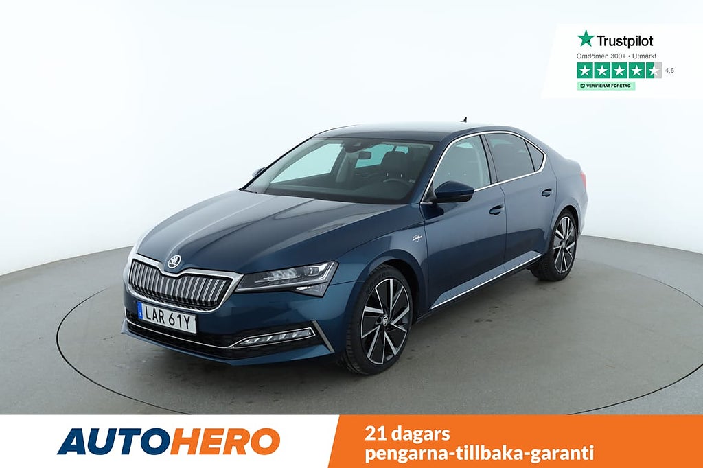 Skoda Superb iV PHEV L&K / Kamera, Drag, Värmare, CarPlay