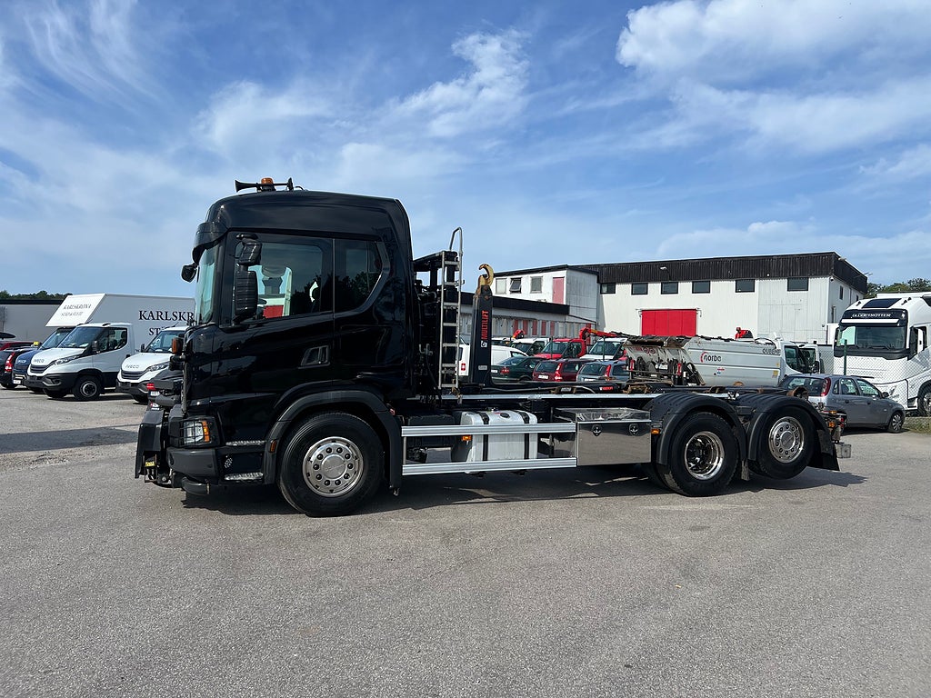 Scania G450 6x2*4 XT Lastväxlare, Fullt Plogutrustad