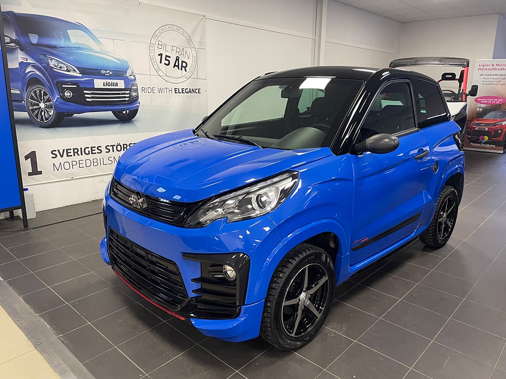 Ligier JS60 0.5 DCI CVT JS60 ULTIMATE SPORT 1ÅR  BRG GRANTI