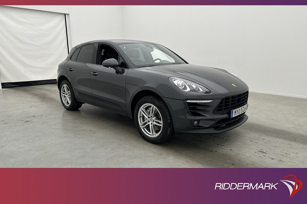 Porsche Macan S PDK 340hk Kamera Navi 14-Vägs-Stolar Skinn