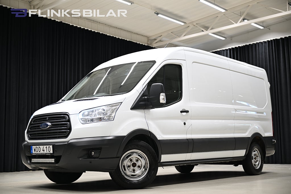 Ford transit  2.0 TDCi 130HK L3H2 Drag|Värmare|Backkamera|NyKamrem