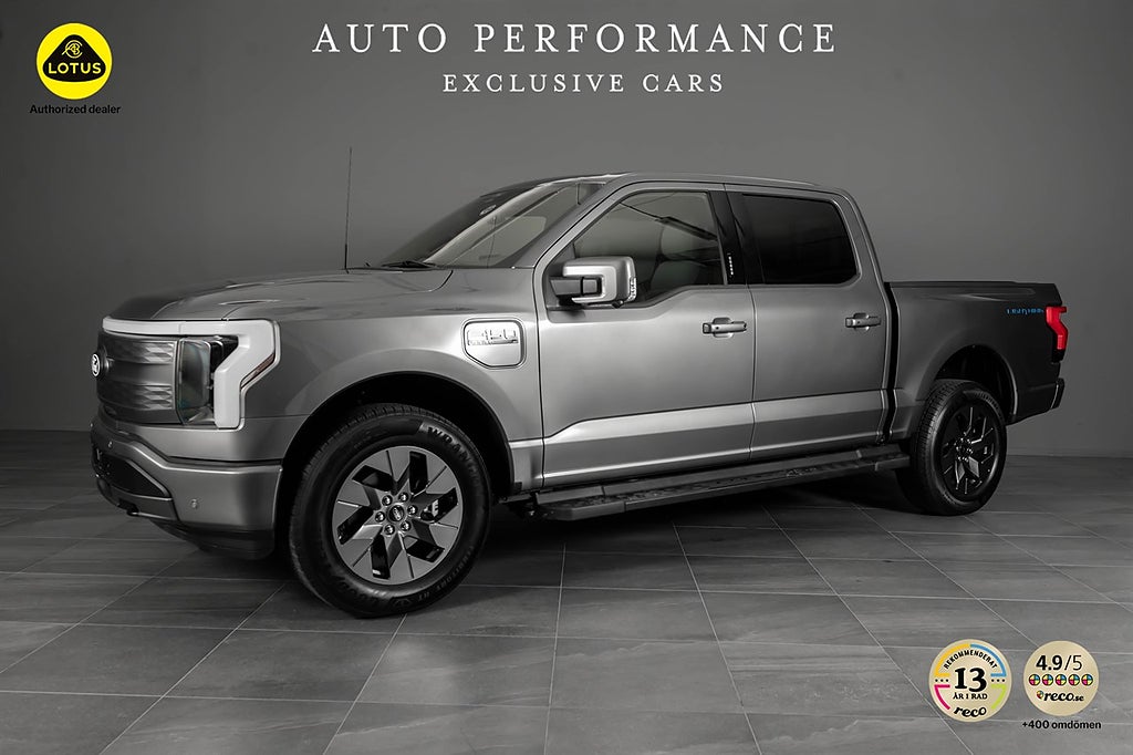 Ford F-150 Lightning Lariat Extended Range Dragkrok / Hemleverans /