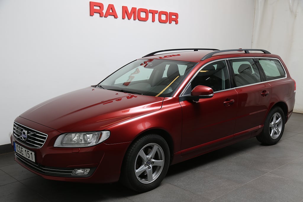 Volvo V70 D4 181hk Momentum BLIS Kamera Motorv VOC Dragkrok 2015