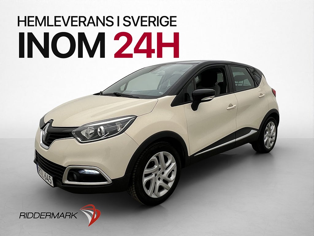 Renault Captur 0.9 TCe 90hk Navi P-Sensorer Farthållare