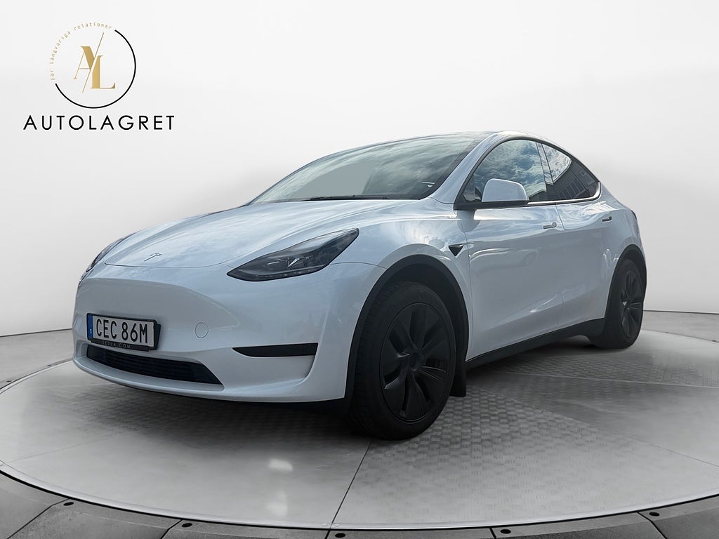 Tesla Model Y Long Range RWD VIT Panorama 1ÄGARE  347HK Värmare 