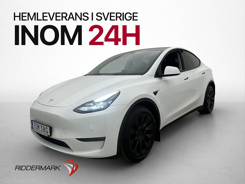 Tesla Model Y Long Range AWD Värmepump Pano Autopilot