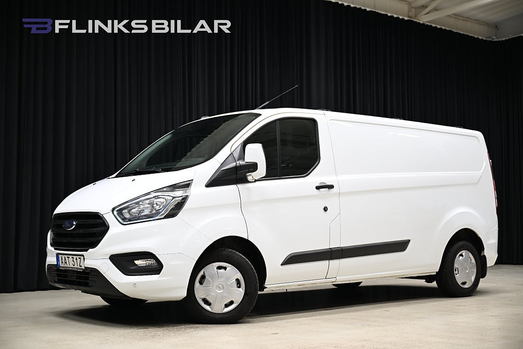 Ford transit Custom 130HK L2 Drag|Värmare|Backkamera|Nykamrem|Moms