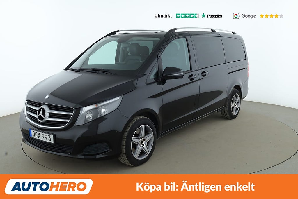 Mercedes-Benz V Lång / Värmare, Dragkrok, 8-sits