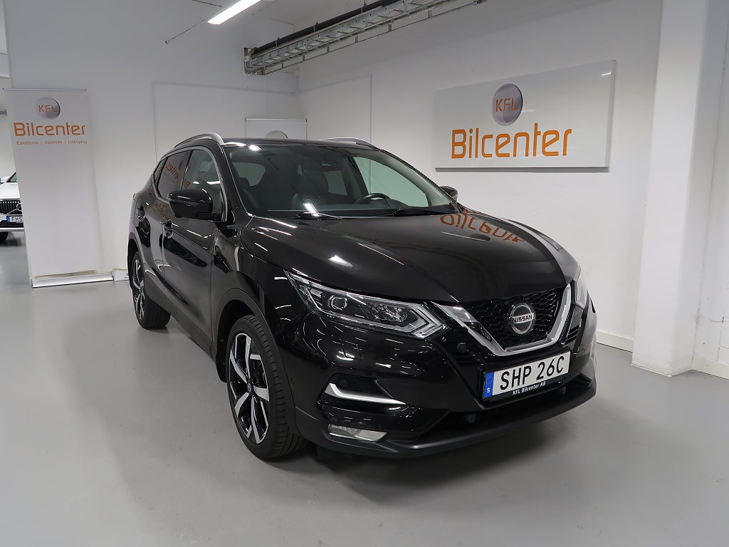 Nissan Qashqai 1.3 DIG-T Tekna 360°-Pano-Drag-Navi-Motorvärmare-CarPla
