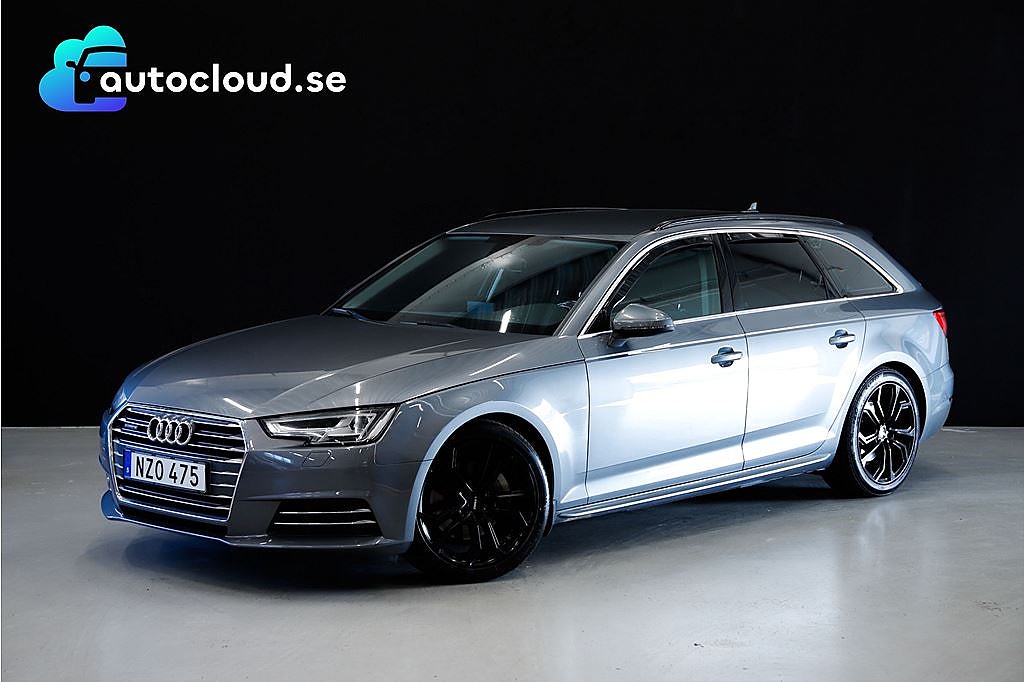Audi A4 2.0 TDi Q Sportpaket Drag Värmare Garanti