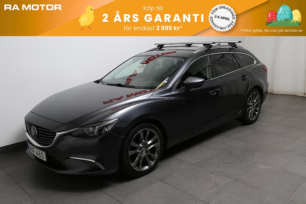 Mazda 6 Wagon 2,2 SKYACTIV-D 175hk Optimum AWD Aut 2015
