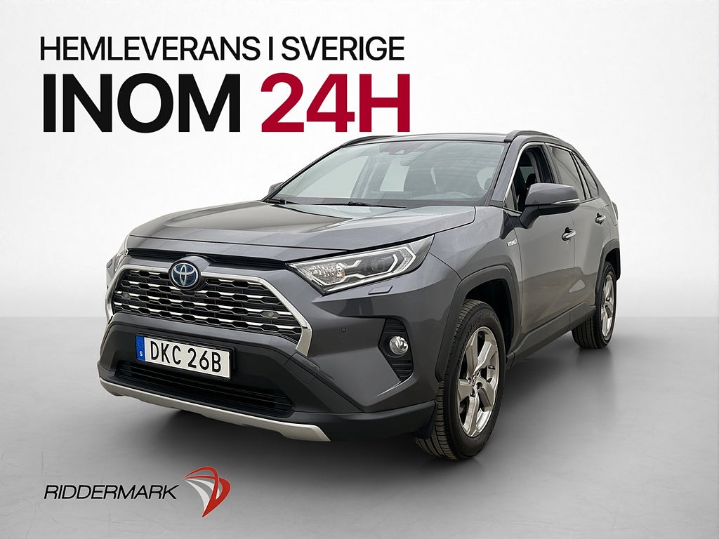 Toyota RAV4 Hybrid AWD-i Executive Skinn Drag Kamera CarPlay