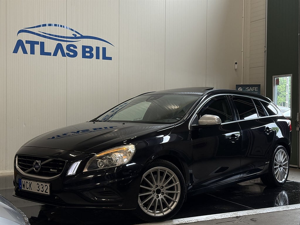 Volvo V60 Polestar Optimering D5 Manuell 230hk R-Design|Navi|Pano|PVärm