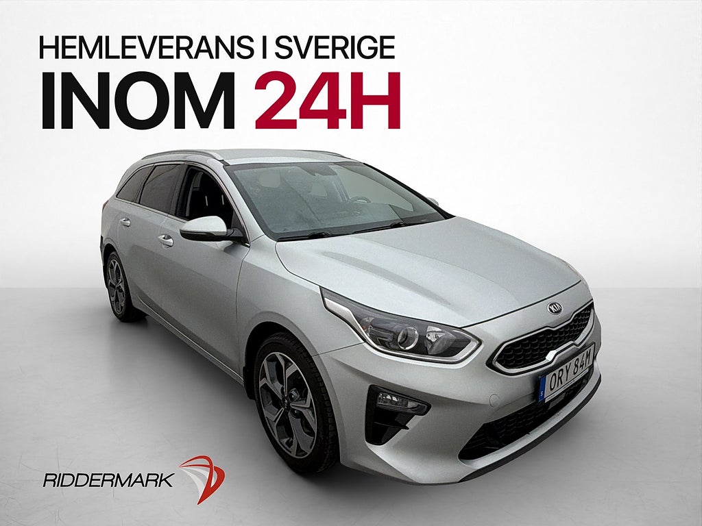 Kia Ceed 1.4 T-GDI 140hk Kamera Carplay Rattvä.