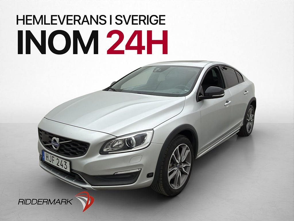 Volvo S60 Cross Country D4 AWD Summum Taklucka Kamera Skinn
