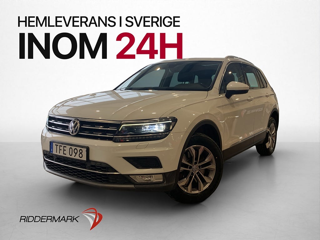 Volkswagen Tiguan 2.0 TDI 4M Cockpit Pano D-Värm HuD Carplay