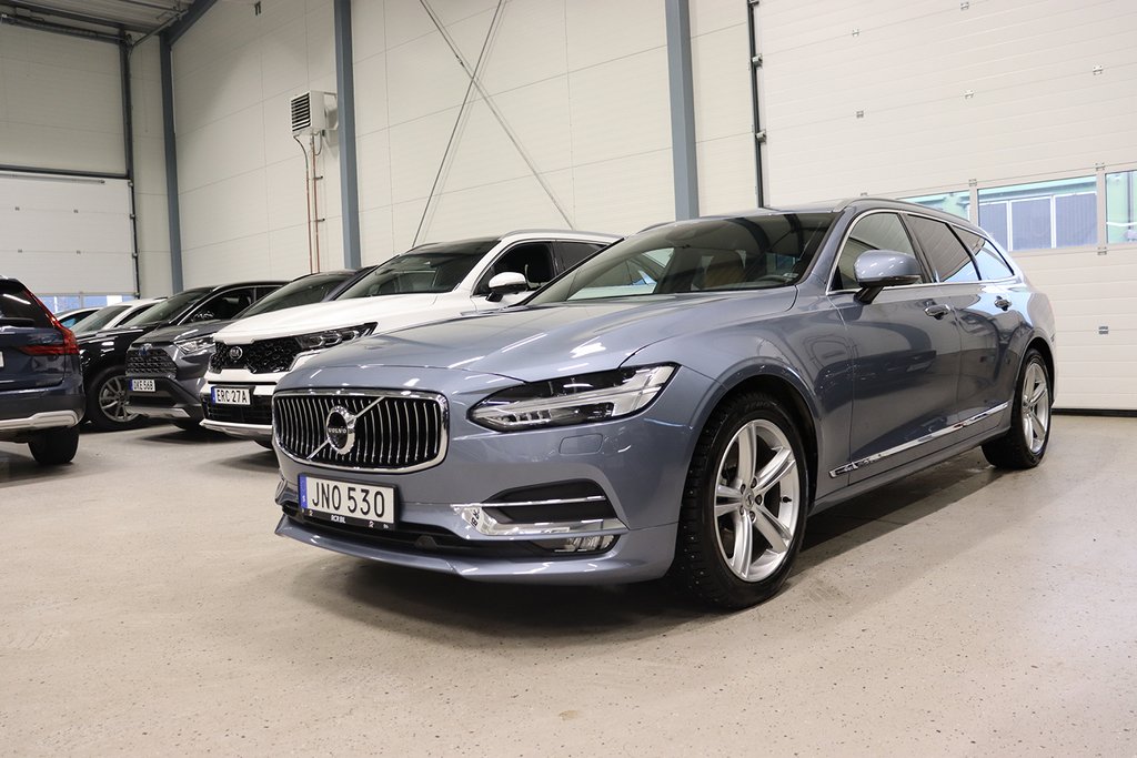 Volvo V90 T5 Inscription 360° Skinn Navi LågaMil 254hk