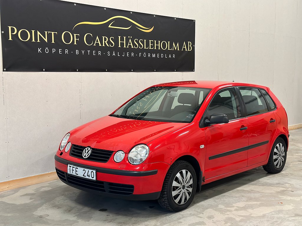 Volkswagen Polo 5-dörrar 1.4/NyBesiktigad/NyServad/KamremBytt