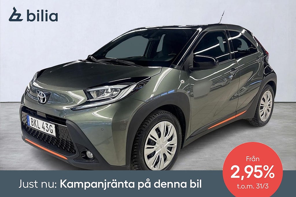 Toyota Aygo X 1,0 S-CVT LIMITED V-HJUL 2.95% Ränta