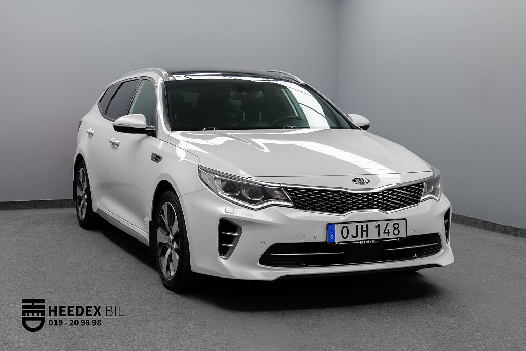 Kia Optima 1.7 VGT DCT 141hk GT-Line Kamera Minne Navi Panorama