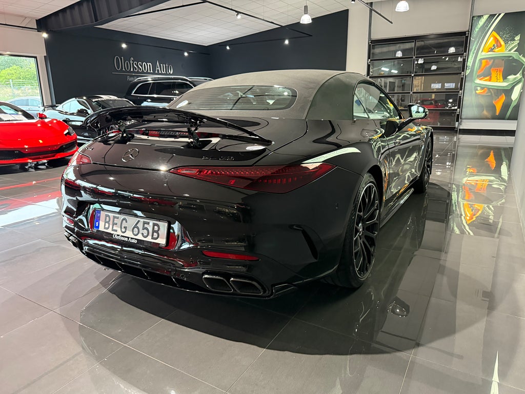 Mercedes-Benz SL 63 AMG 4MATIC+ 585hk Cab - bild 22