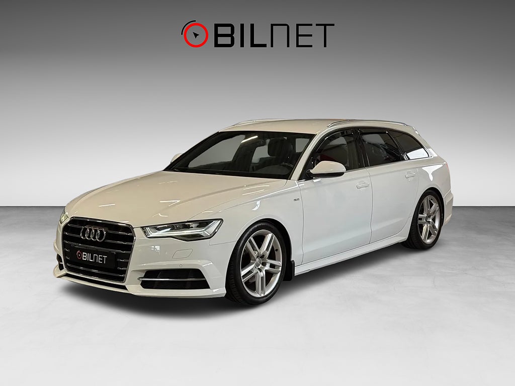 Audi A6 Avant 2.0 TDI 190hk Aut S-Line In/ut Värmare LED Drag
