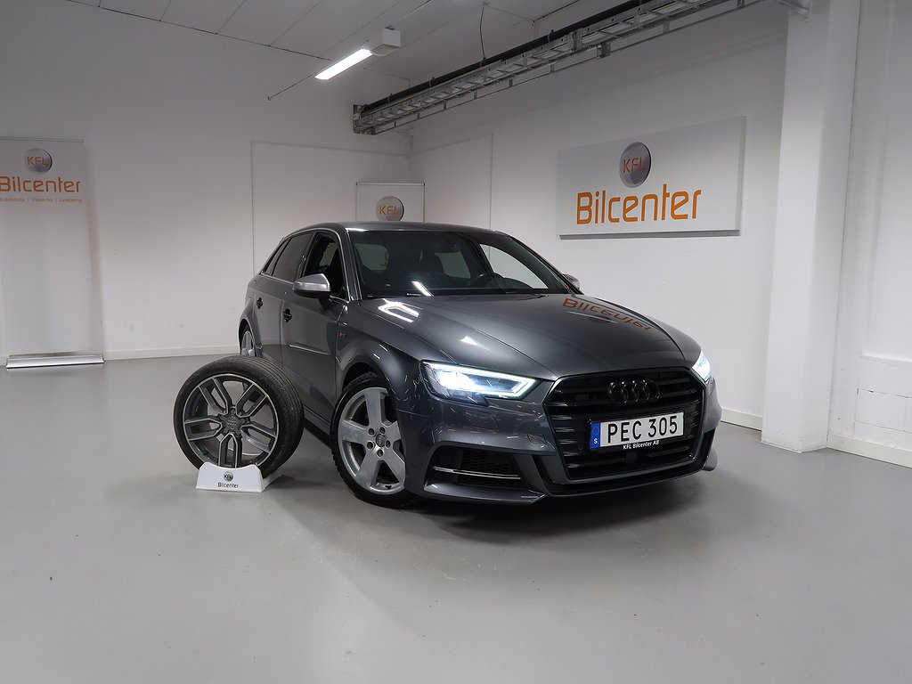 Audi S3 **RÄNTA 3,99% 2.0 TFSI quattro S Navi-Cockpit-V-Däck ingår