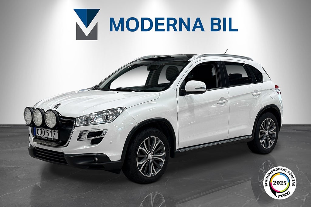 Peugeot 4008 1.6 HDi AWD Drag Extraljus Pano B-kam Mvärm Nyserv