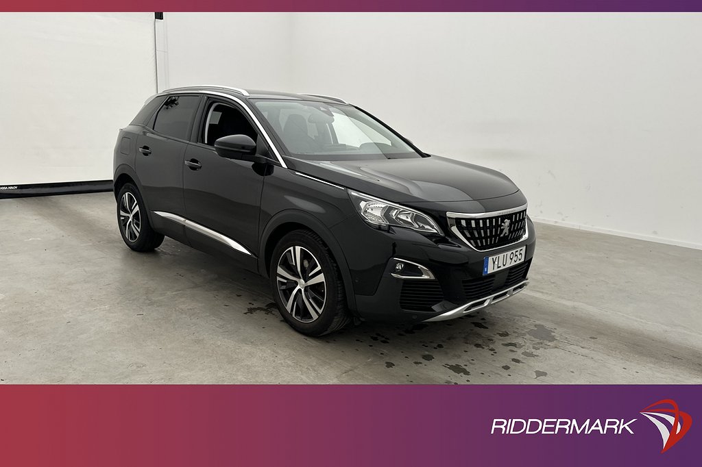 Peugeot 3008 1.6 165hk Allure Halvskinn Psensor CarPlay