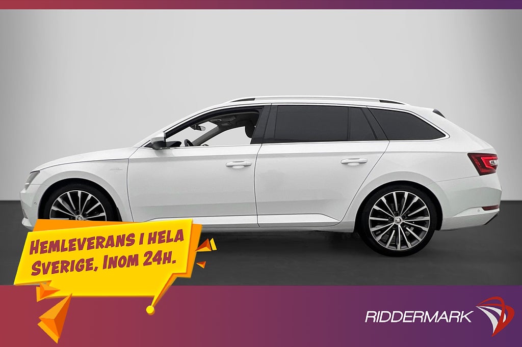 Skoda Superb 2.0 TSI 220hk L&K Värmare Canton Kamera CarPlay