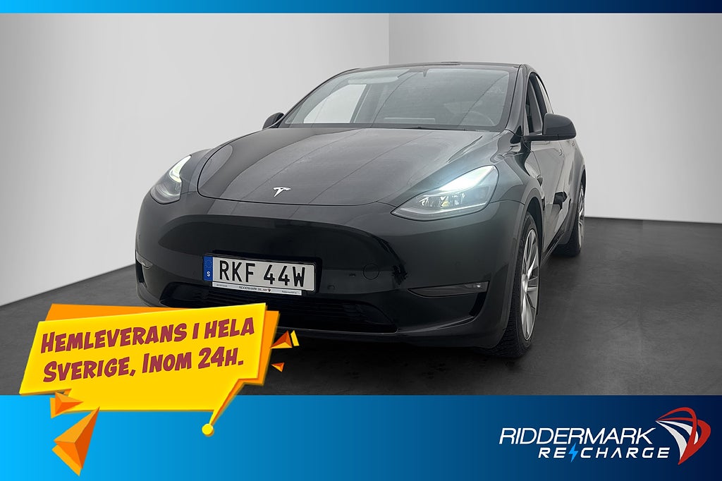 Tesla Model Y Long Range AWD Autopilot Svensksåld En-Brukare
