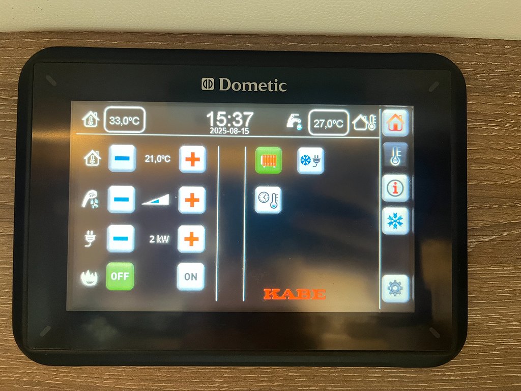 Kabe TMC 740 LGB / 1 ägare / AC bodel / Solcell / ALDE / Ugn - Kabe