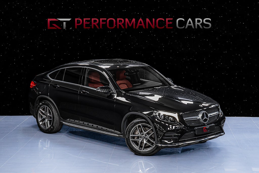 Mercedes-Benz GLC 220 d Coupé 4M AMG Taklucka Burmester 19” Värmare Drag