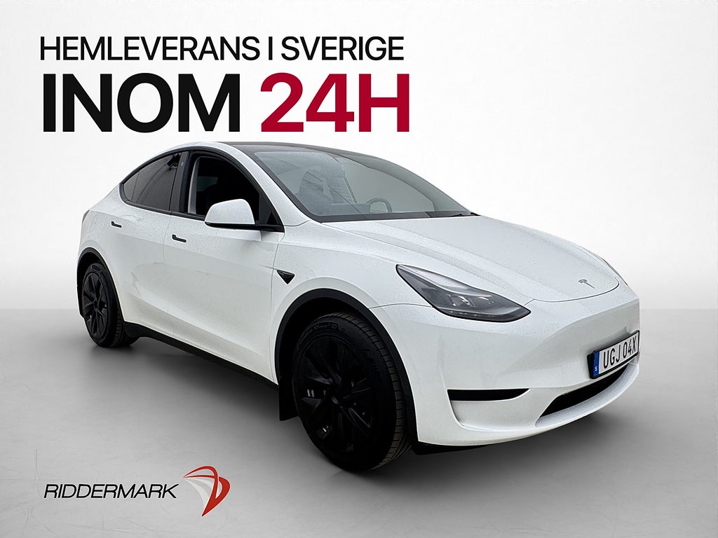 Tesla Model Y Standard Range Dragkrok Autopilot  Pano S.Såld