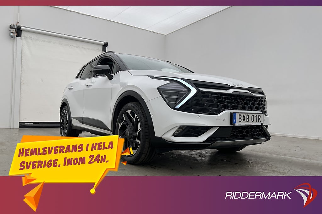 Kia Sportage PHEV  265hk GT-Line H/K Pano 360° Dragkrok