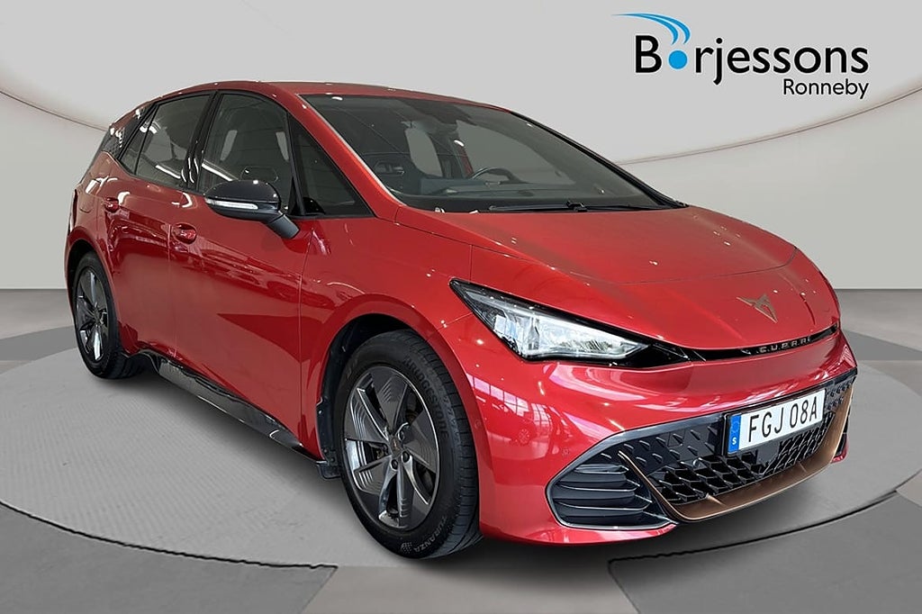 Cupra Born 58 204hk, Batt 58kWh, Laddeffekt 100kW, backkamera