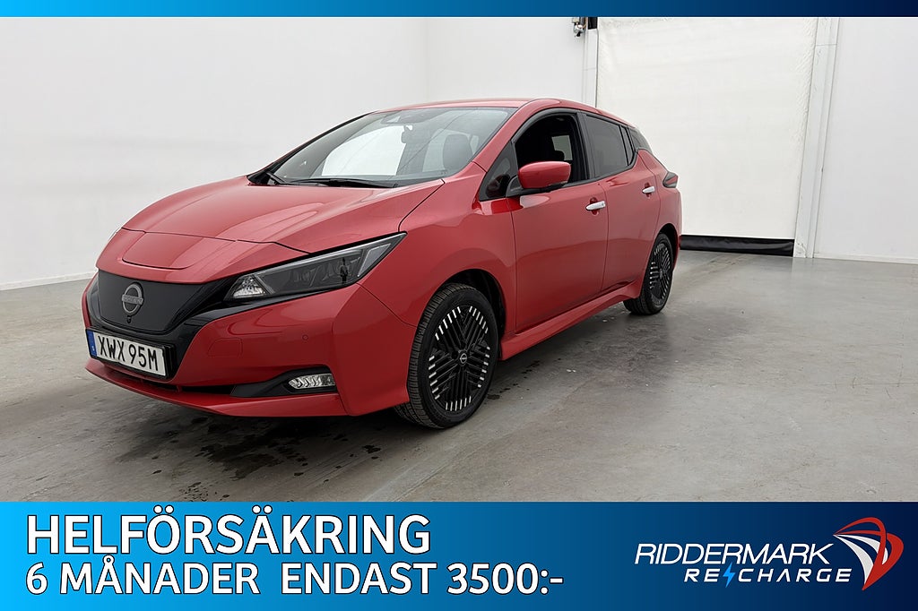 Nissan Leaf e+ 217hk N-Connecta 360° Navi CarPlay MOMS