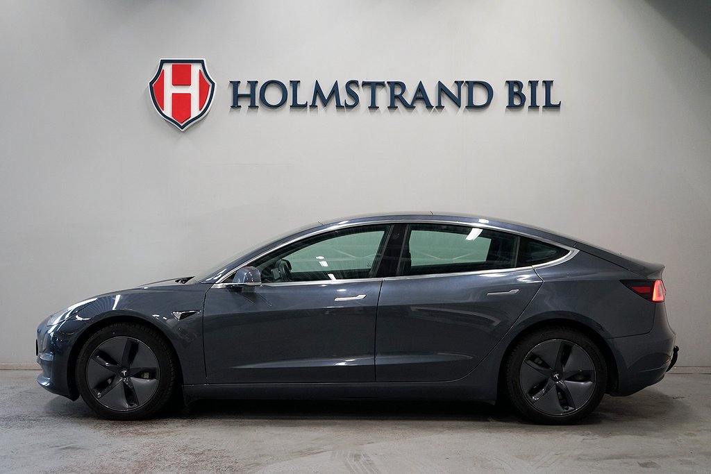 Tesla Model 3 Long Range AWD 440hk Drag Pano Kamera GPS MOMS