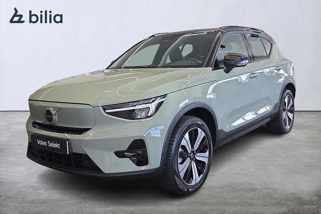 Volvo XC40 Recharge Twin Plus DRAG I Klimatpkt I Rattvärme