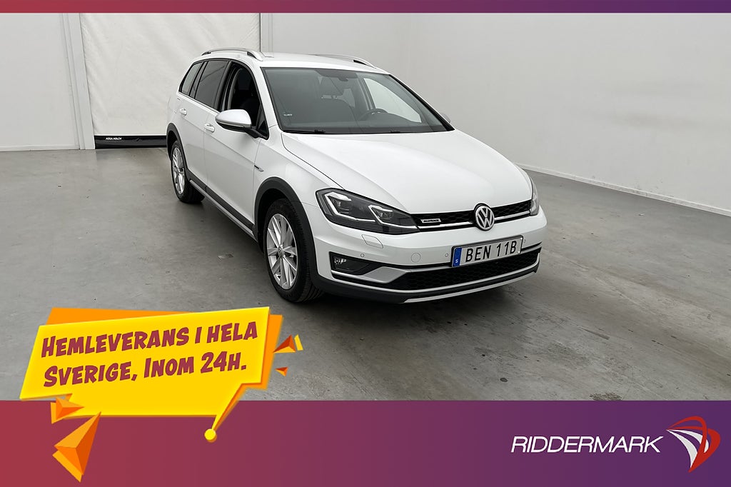 Volkswagen Golf Alltrack TDI 4M 184hk Kamera CarPlay Drag