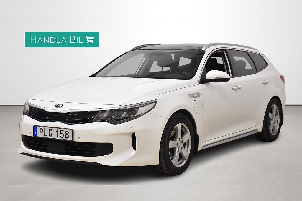 Kia Optima Plug-in Hybrid Pluspaket Plus 2 H/K Pano 360° M-Värm 205hk