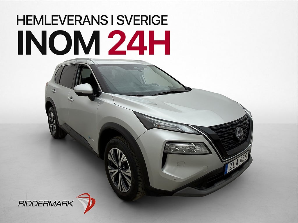 Nissan X-Trail e-4ORCE 214hk HUD 360° CarPlay Rattvärme MOMS