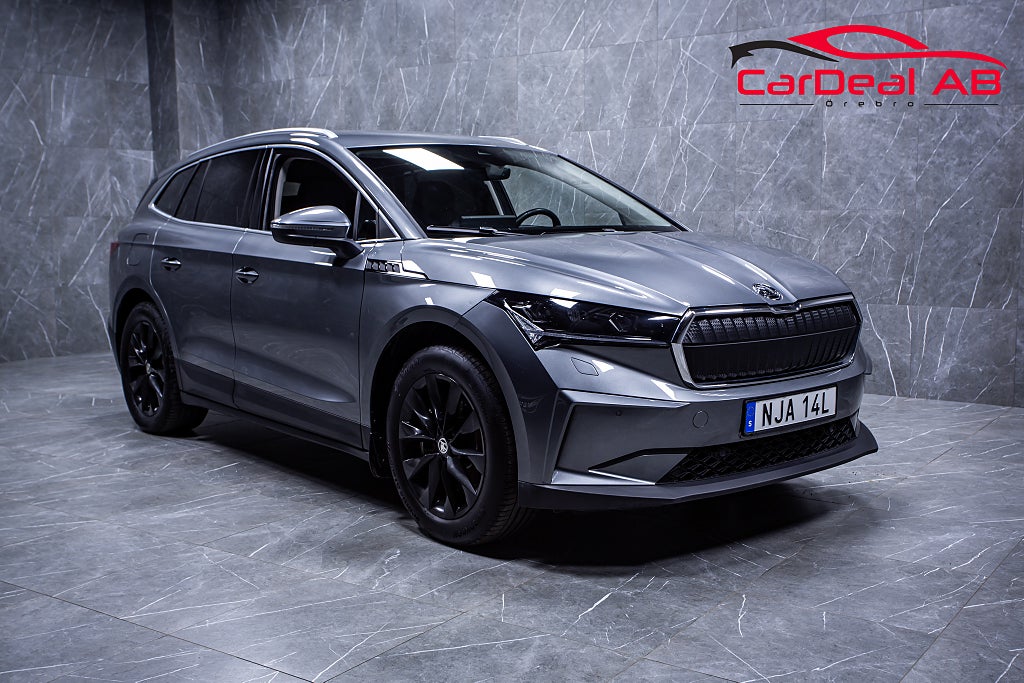 Skoda Enyaq iV 80 iV80 Plus Kamera Navi CarPlay Döda vinkel Drag MOMS