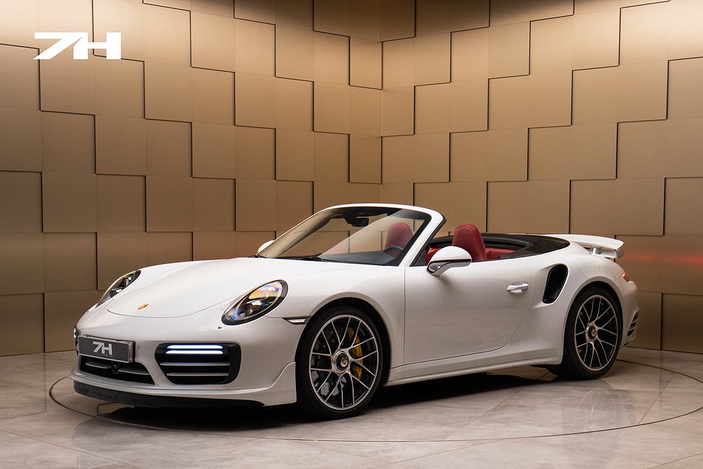 Porsche 911 Turbo S Cabriolet Aerokit / Sv.såld / Burmester® 