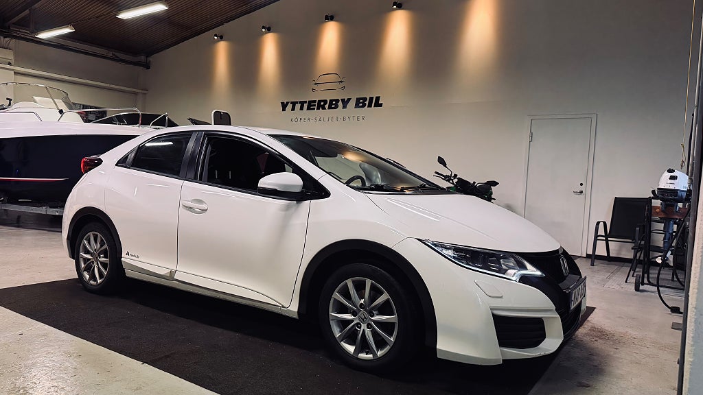 Honda Civic 1.3 i-VTEC Comfort EU6 Eco-Mode 1-Ägare Facelift M+S