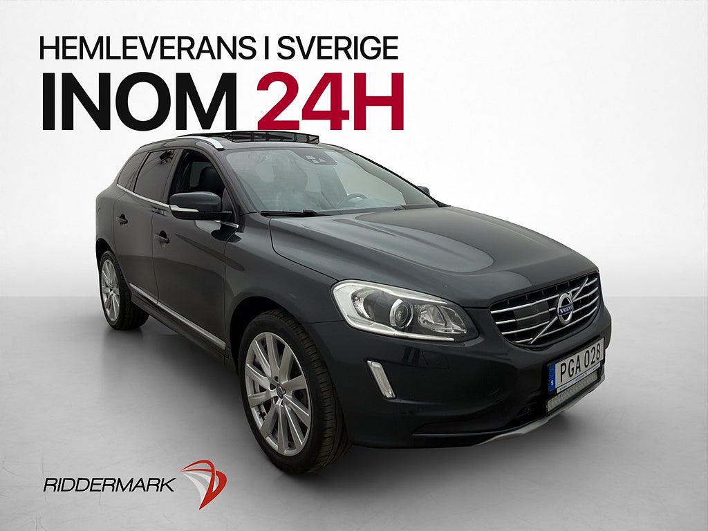 Volvo XC60 D4 AWD Classic Summum Polestar Pano H/K Värmare