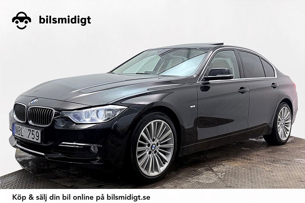 BMW 328 Luxury Line Läder Taklucka P-Sens Rattvärme Kamkedja